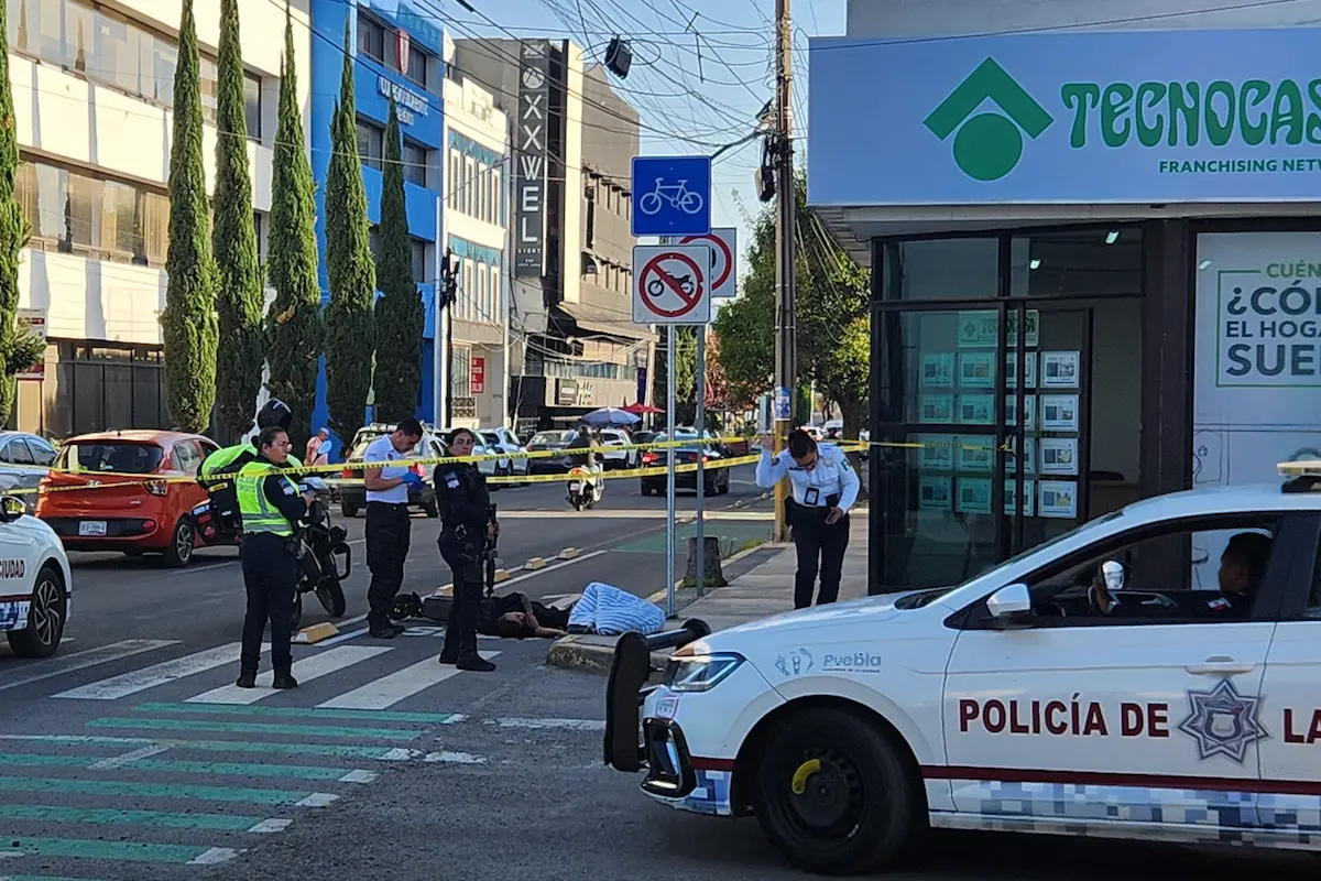 Muere usuario de patín eléctrico arrollado en Puebla