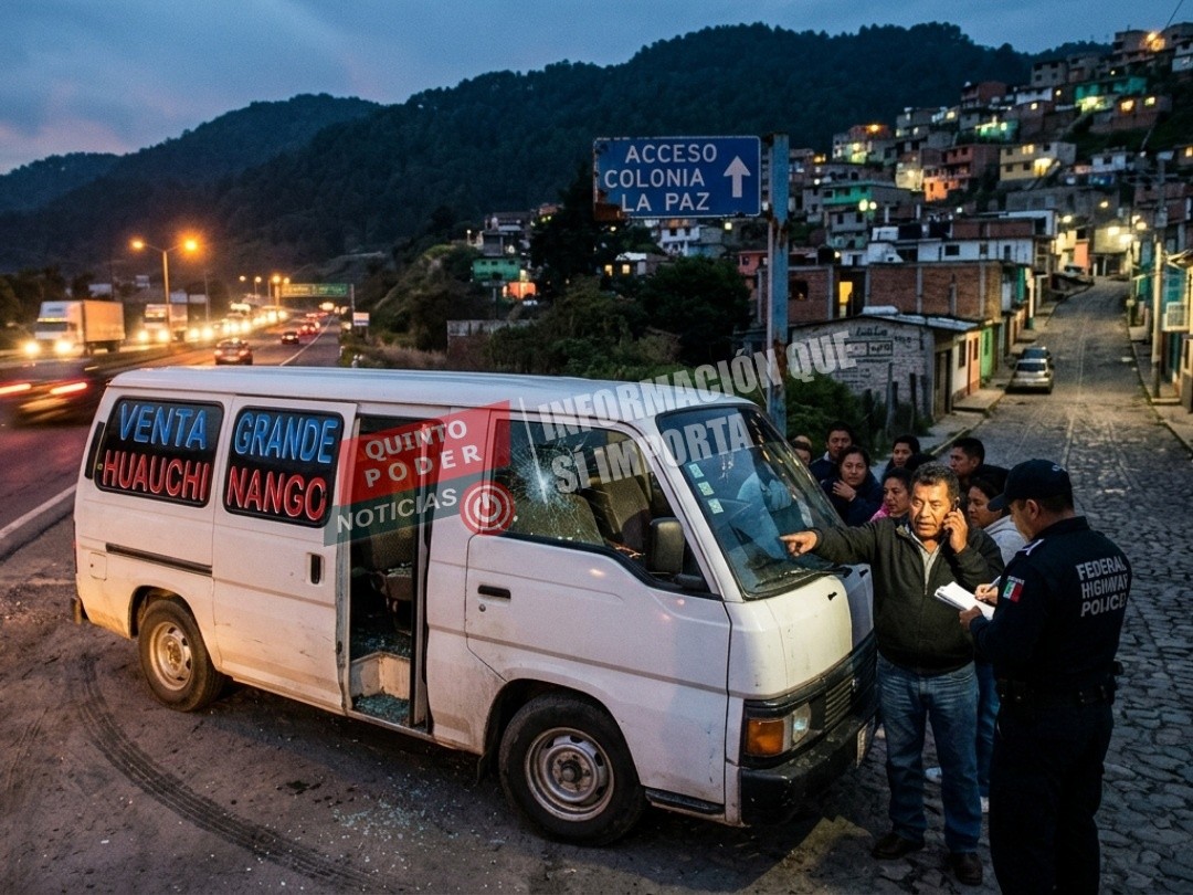 Ataque armado a la ruta Venta Grande–Huauchinango