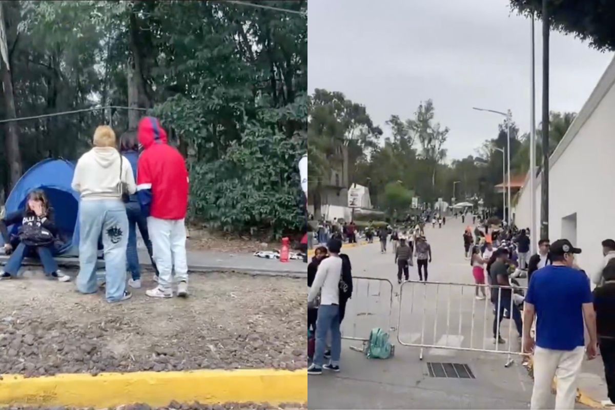 Fans acampan para ver a Calvin Harris en la Feria de Puebla