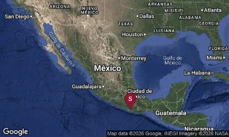Temblor hoy 4 de mayo despierta a México; epicentro y magnitud