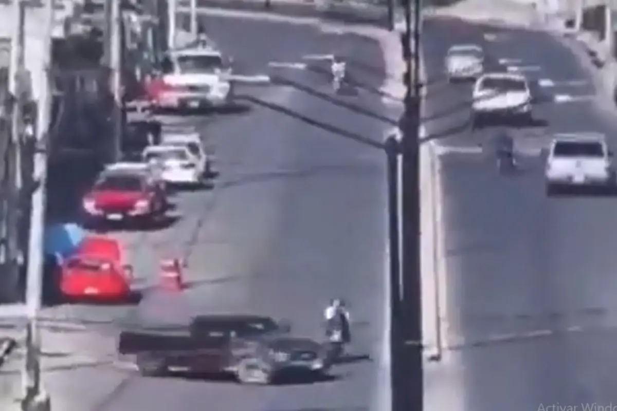 Choque en la Teziutlán-Acajete: camioneta embiste a moto