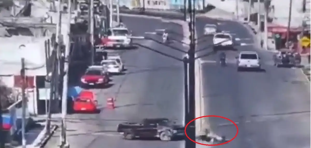 Choque en la Teziutlán-Acajete: camioneta embiste a moto 