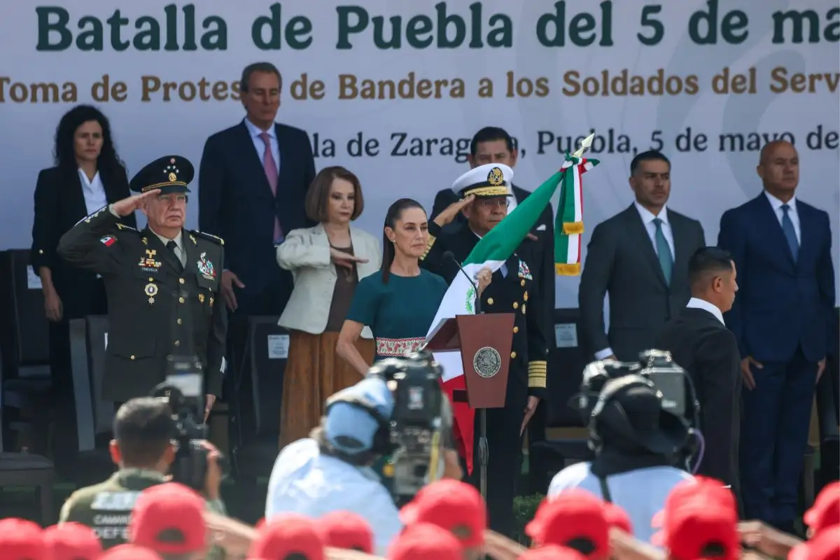 ¿Qué dijo Claudia Sheinbaum en el desfile del 5 de Mayo?