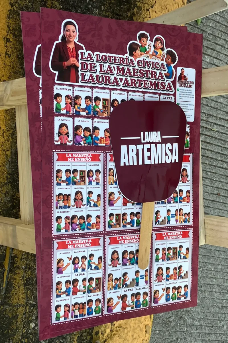 Secretaria de Bienestar se deslinda de botellas de agua Laura Artemisa