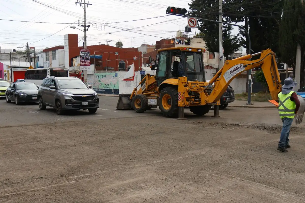 Hay calles cerradas en Puebla hoy 6 de mayo por obras