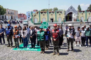 Así fue participación en Puebla del primer Simulacro Nacional 2026