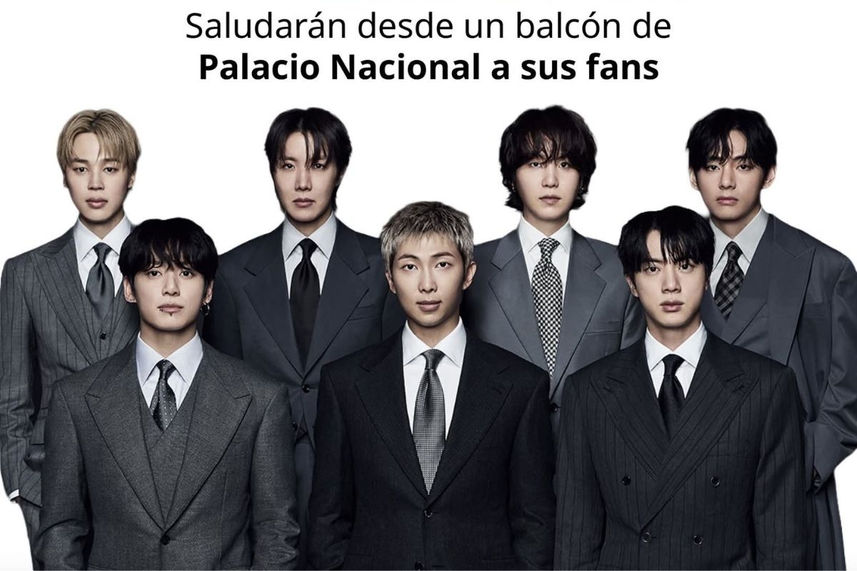 BTS en el Palacio Nacional