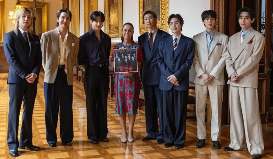 Sheinbaum confirma más conciertos de BTS en México en 2027