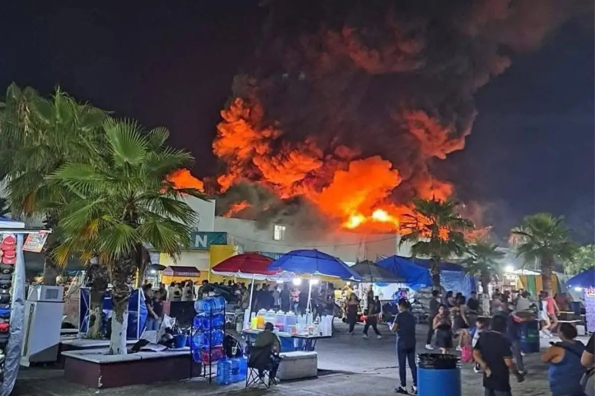 (VIDEO) Incendio en Feria de Tabasco 2026 deja cinco muertos