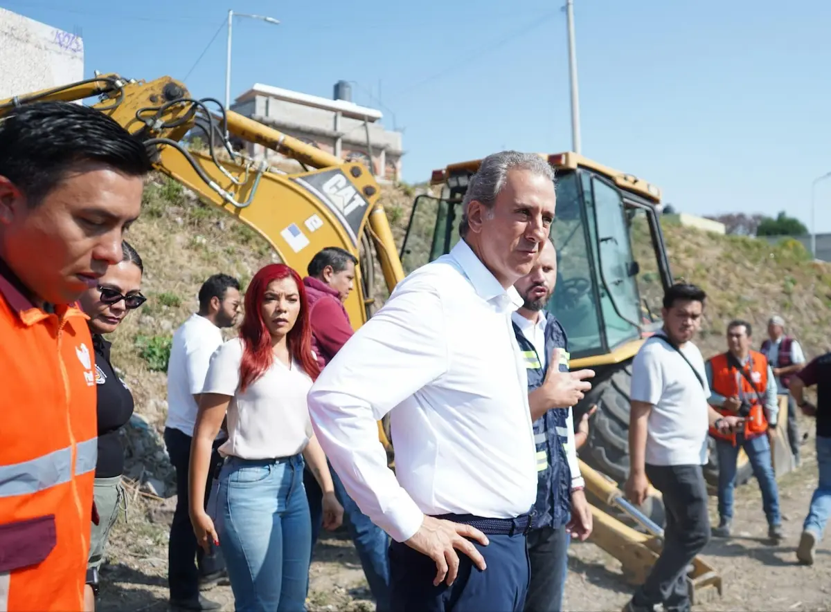 Encabeza Pepe Chedraui trabajos preventivos de desazolve en la capital poblana
