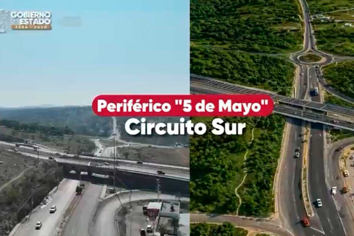 así se verá el Periférico 5 de Mayo 