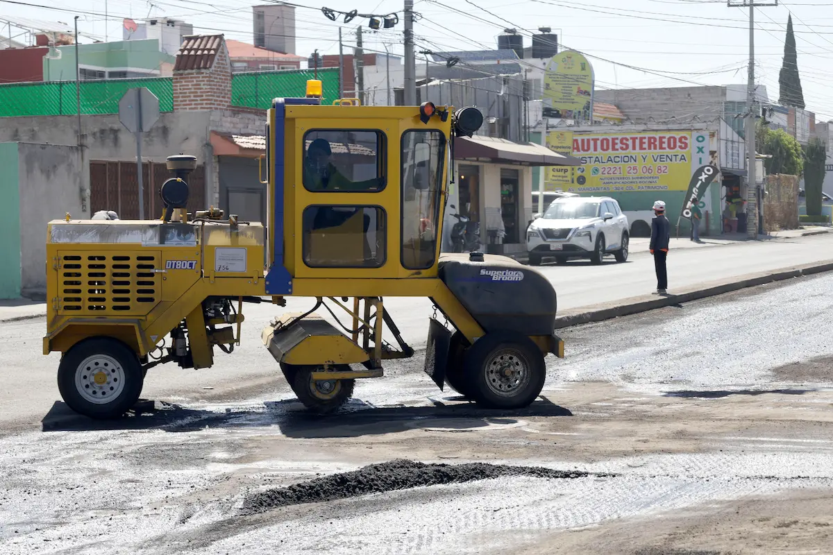 LISTA de calles que rehabilitará el gobierno de Puebla este 2026