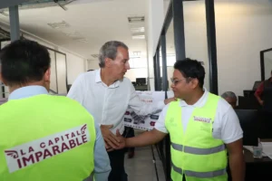 Supervisa Pepe Chedraui trabajos de remodelación en el Centro de Atención Municipal (CAM)
