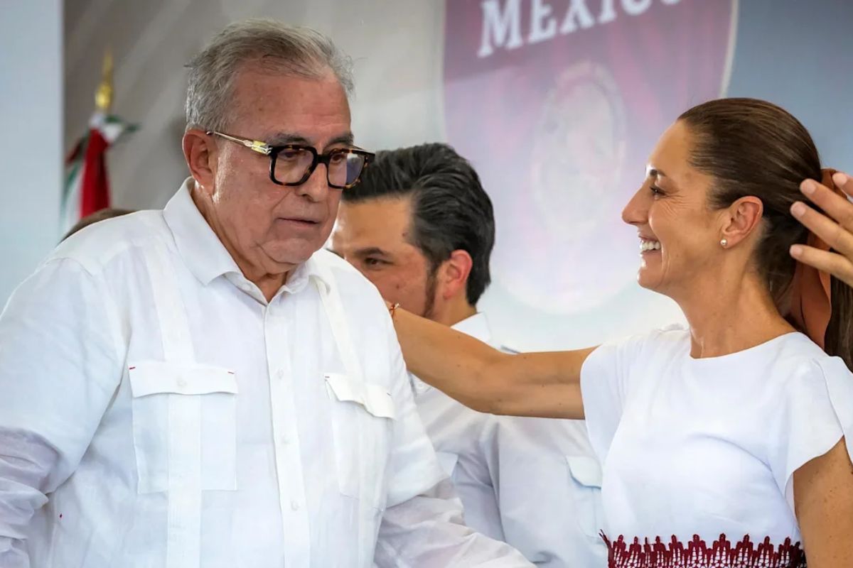 Rubén Rocha está en Sinaloa, asegura Claudia Sheinbaum