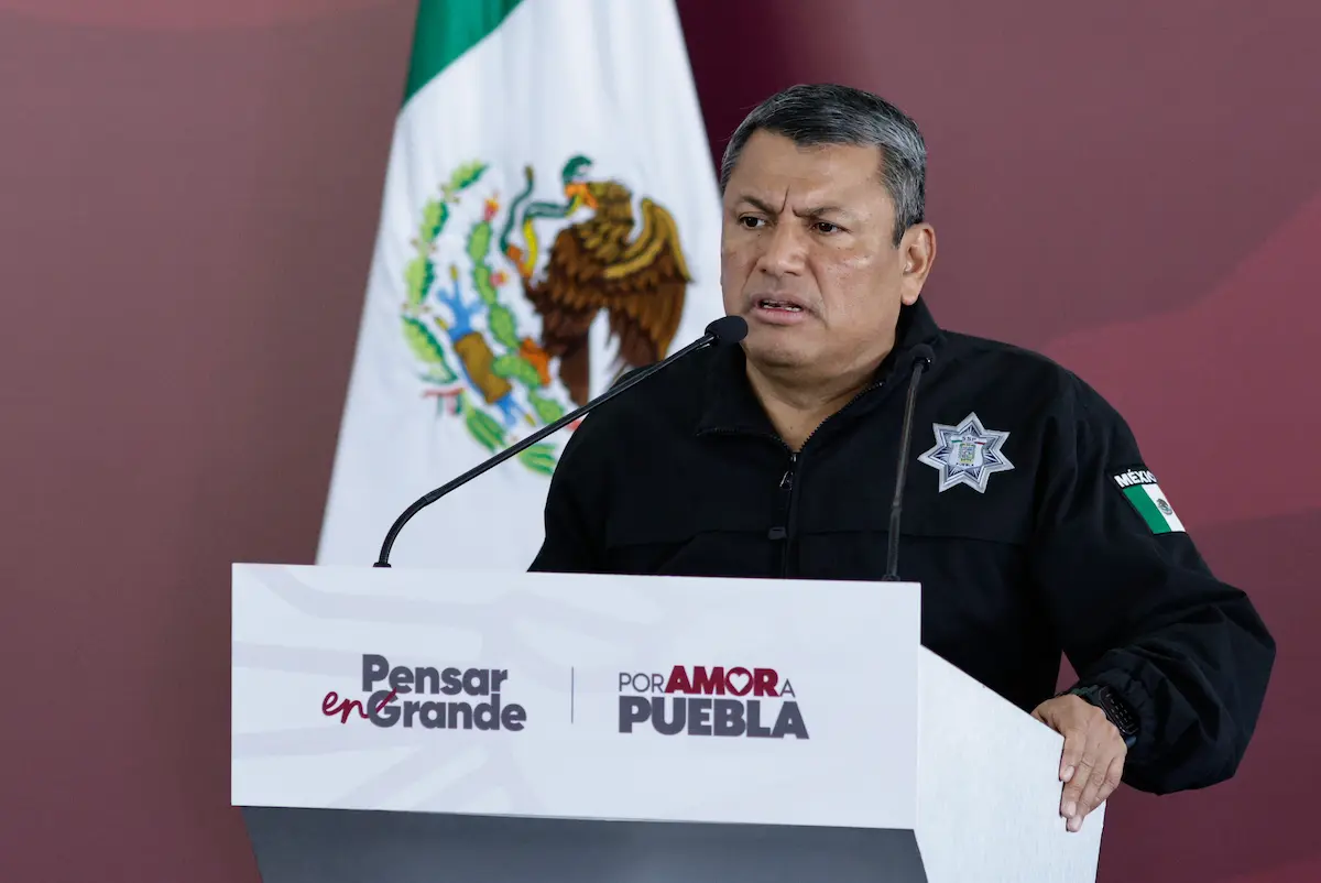 secretario de seguridad de Puebla no conoce a Jorge Aduna
