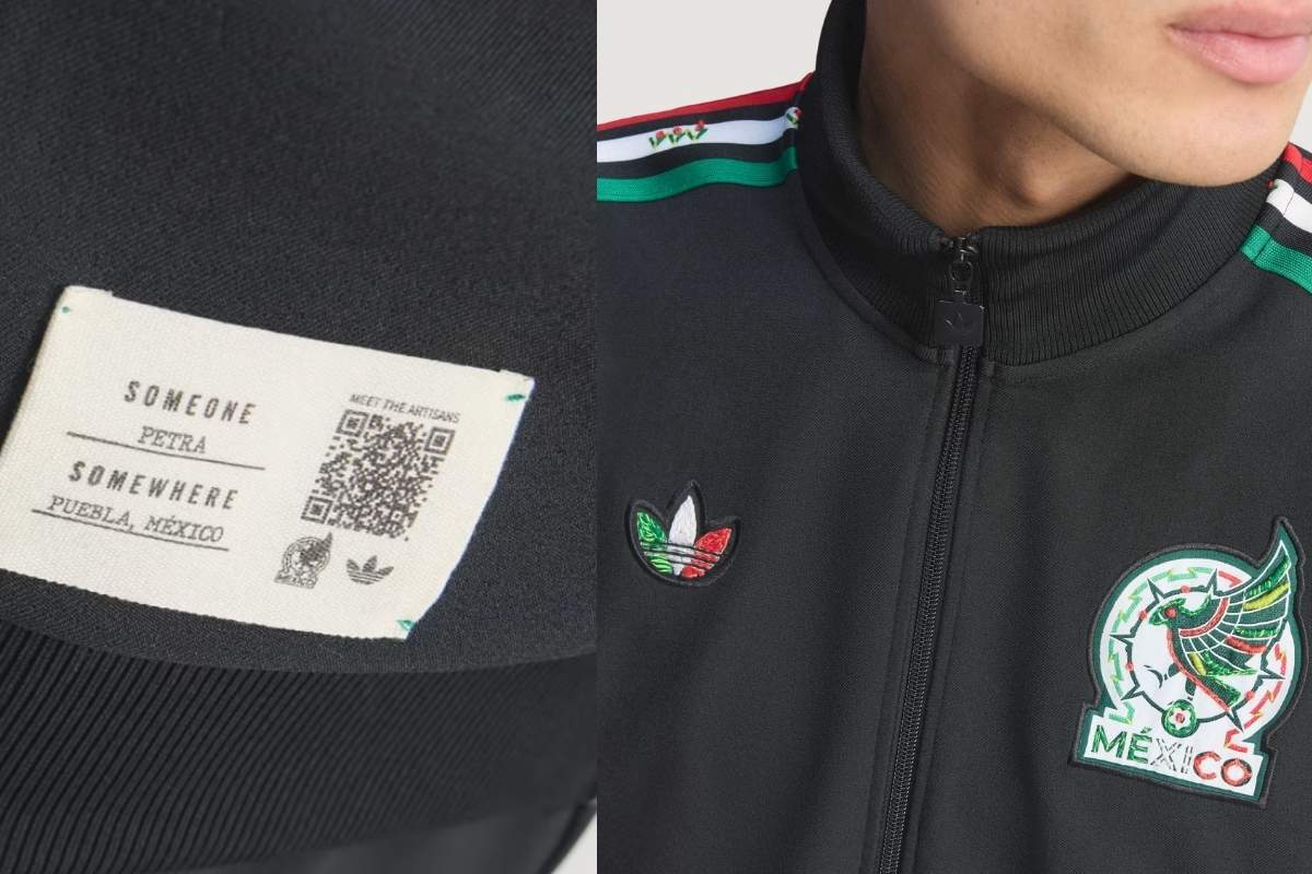 Artesanas de Puebla bordan la nueva playera de México