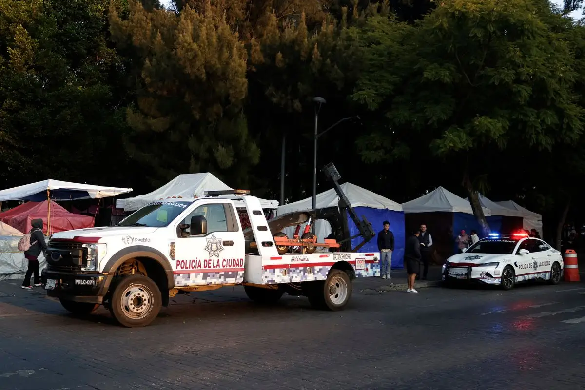 Hay cuatro calles cerradas en Puebla hoy 12 de mayo