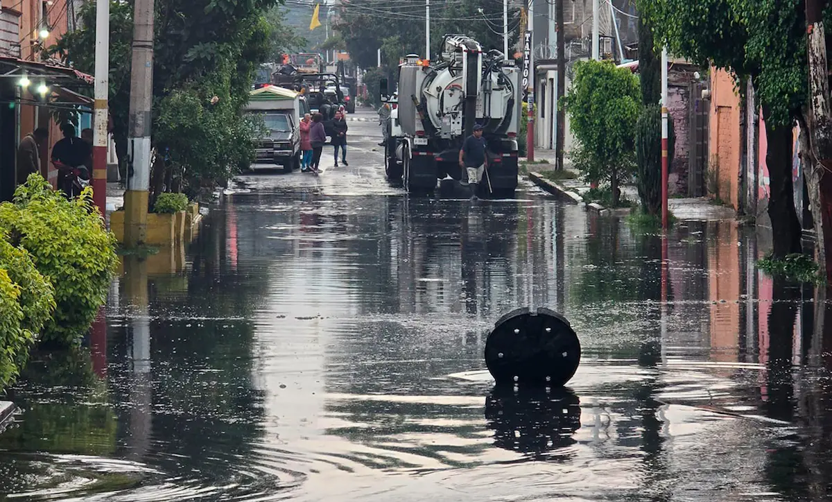 Así se vio la tormenta en la CDMX