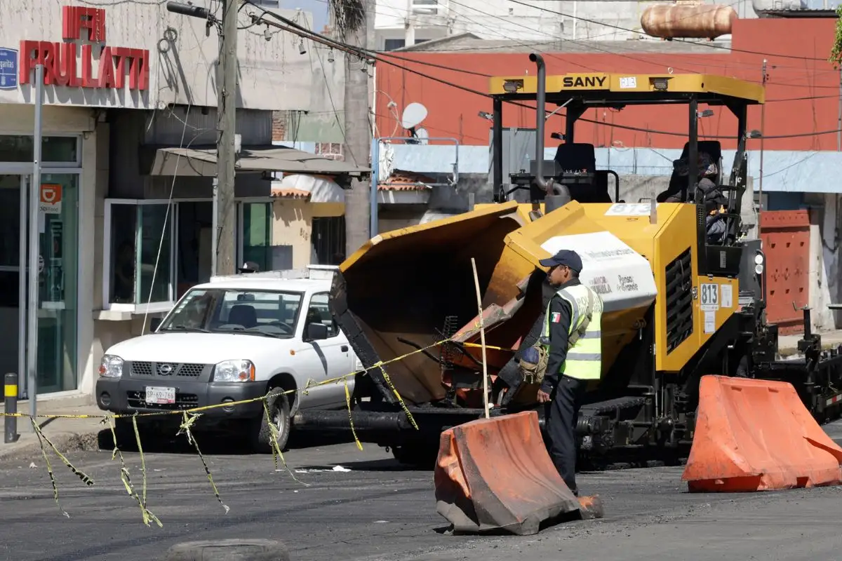Hay cuatro calles cerradas en Puebla hoy 13 de mayo por obras