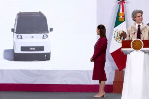 Así se ve el primer auto Olinia 100% eléctrico y mexicano