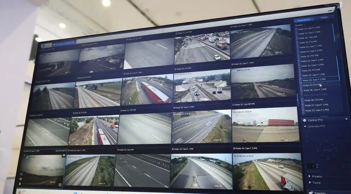 Con sistema de videovigilancia, Puebla refuerza la seguridad en autopista 150D