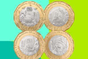 Así son las monedas conmemorativas del Mundial 2026