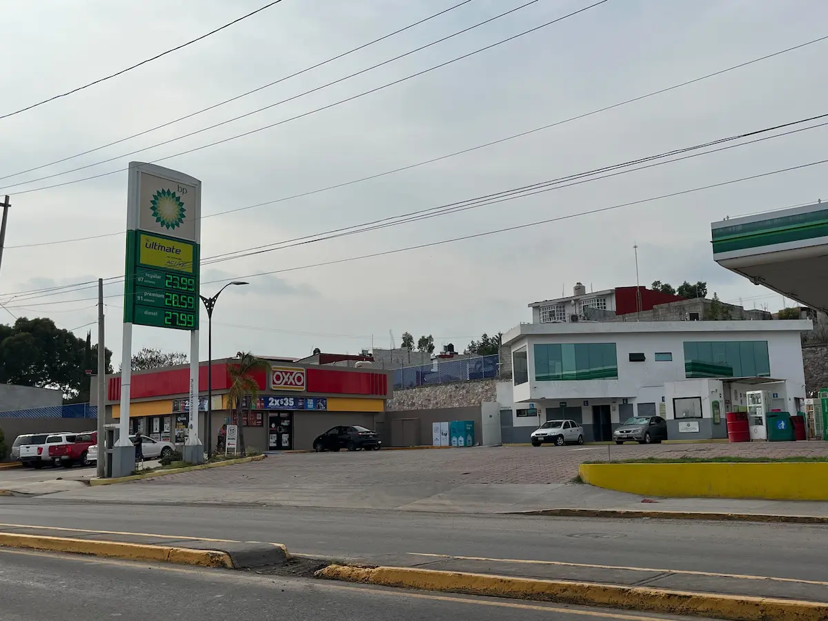 Precio de la gasolina en Puebla