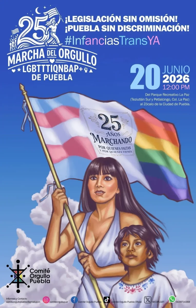 Marcha del Orgullo en Puebla