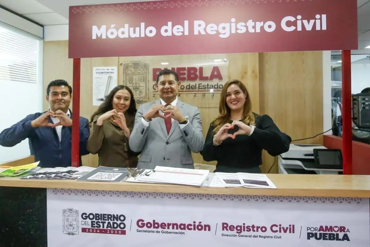 Nuevo módulo del Registro Civil en CDMX acerca servicios a poblanos