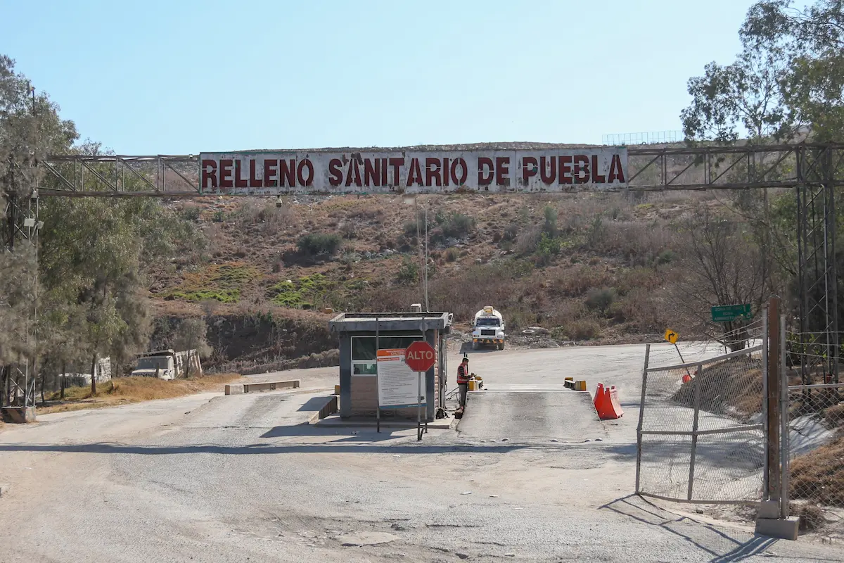 Recolección de basura en Puebla capital poblana no se suspende ante clausura parcial de Chiltepeque