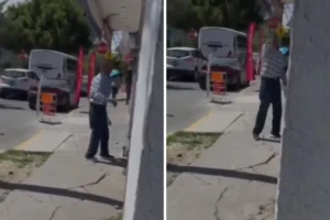 Dueño de la miscelánea Géminis avienta basura a vecinos