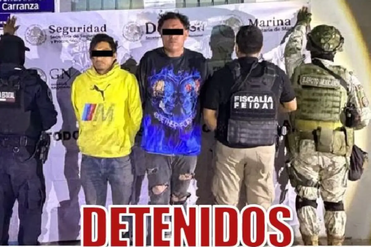 Detienen a dos en operativo en Álamos Vista Hermosa