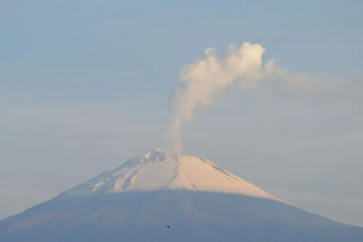 Hay caída de ceniza en Puebla hoy sábado 16 de mayo