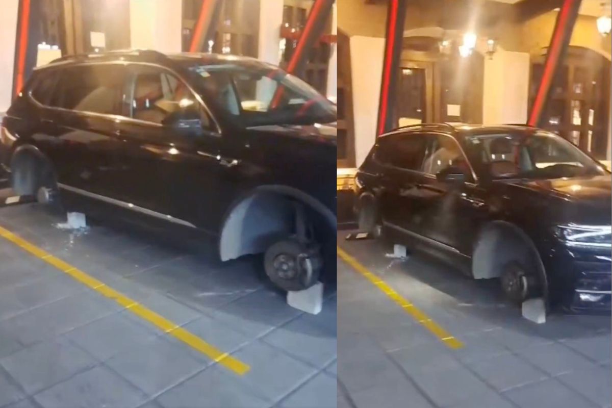 Denuncian robo de autopartes en Charlys Pizza de Bulevar Forjadores