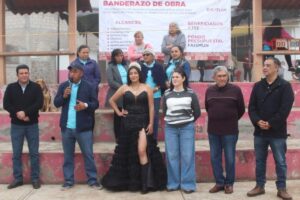 Ayuntamiento de Zacatlán inicia construcción de techado comunitario en Atzingo