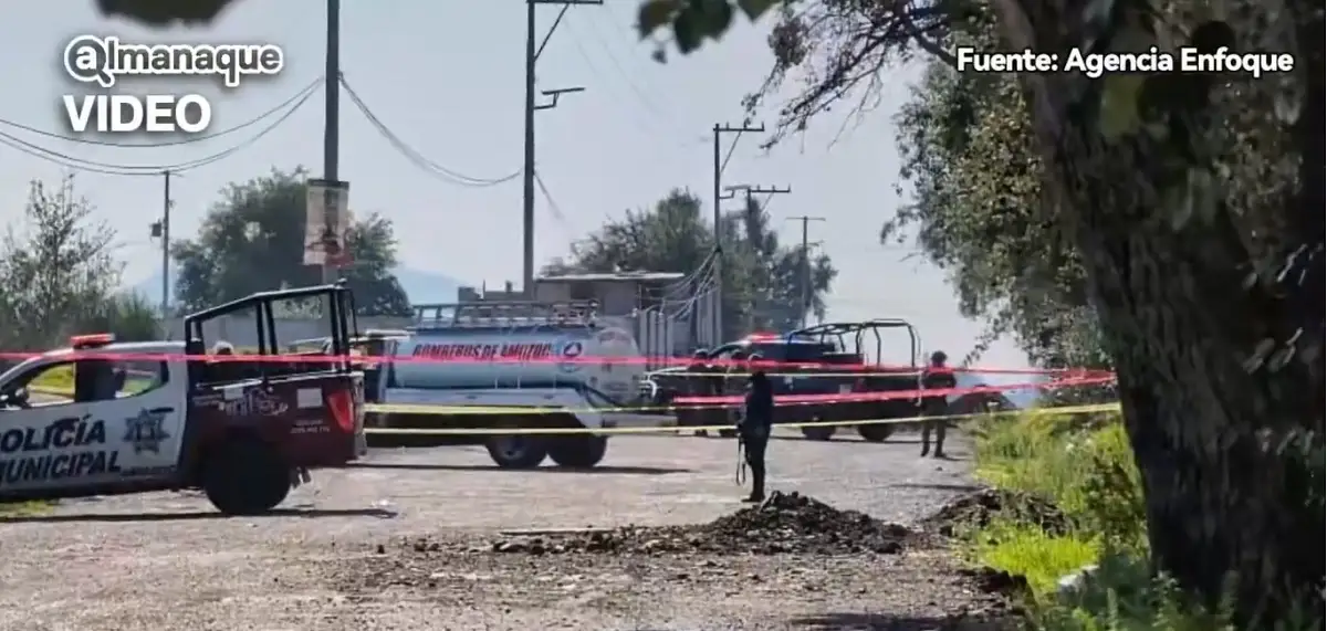 Hallan cadáver en la colonia El Carmen de Amozoc calcinado