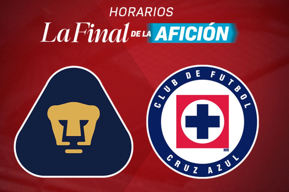 Pumas vs Cruz Azul: horarios y sedes de la final del Clausura 2026