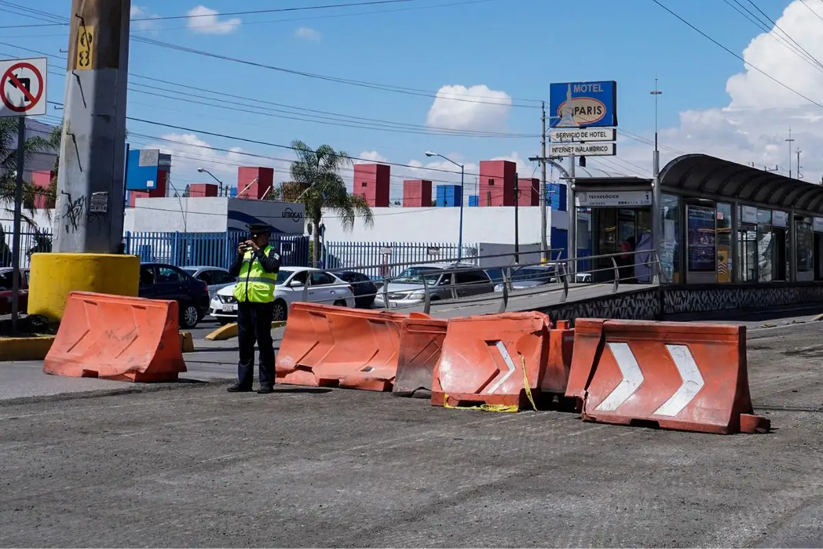 Estas son las calles cerradas en Puebla hoy 19 de mayo