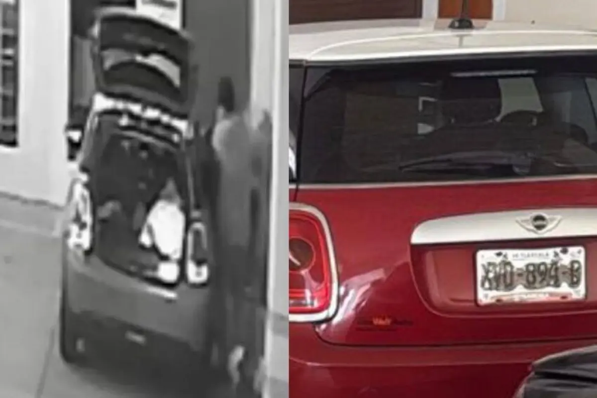 Localizan Mini Cooper en el que se llevaron a Blanca Adriana
