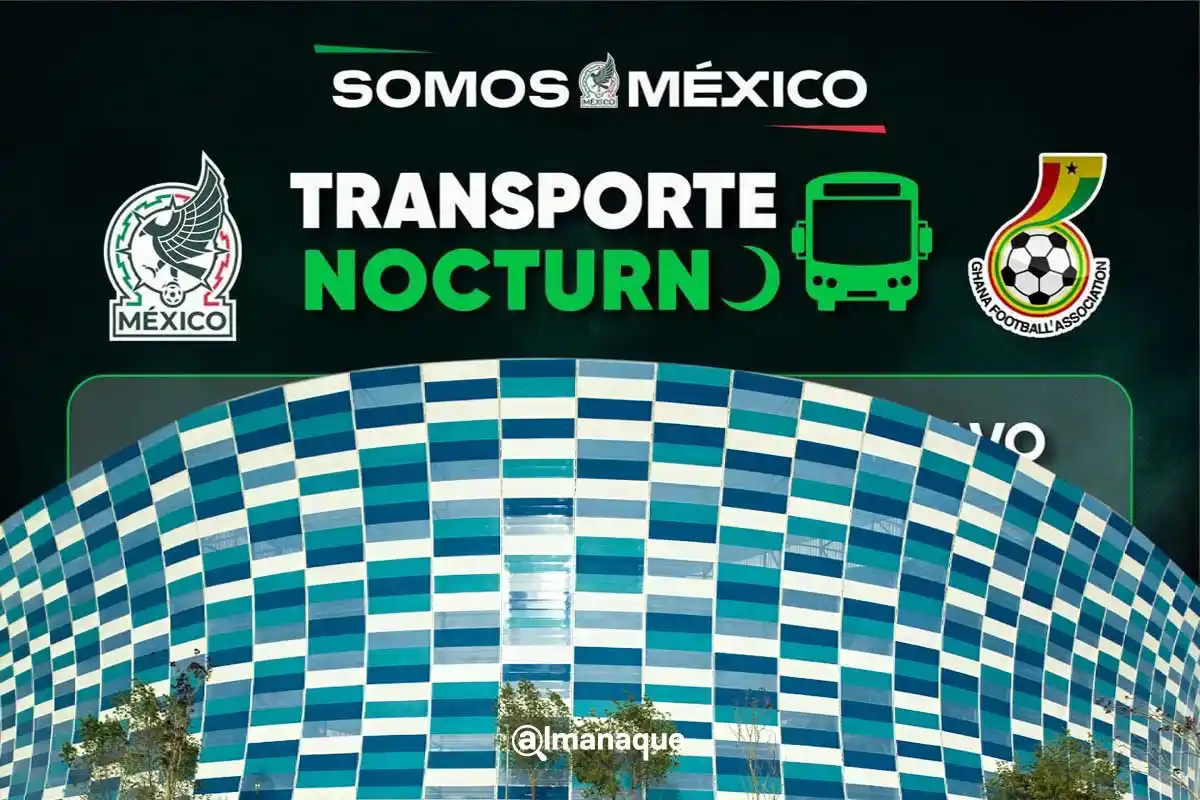 Habrá transporte nocturno para el México-Ghana