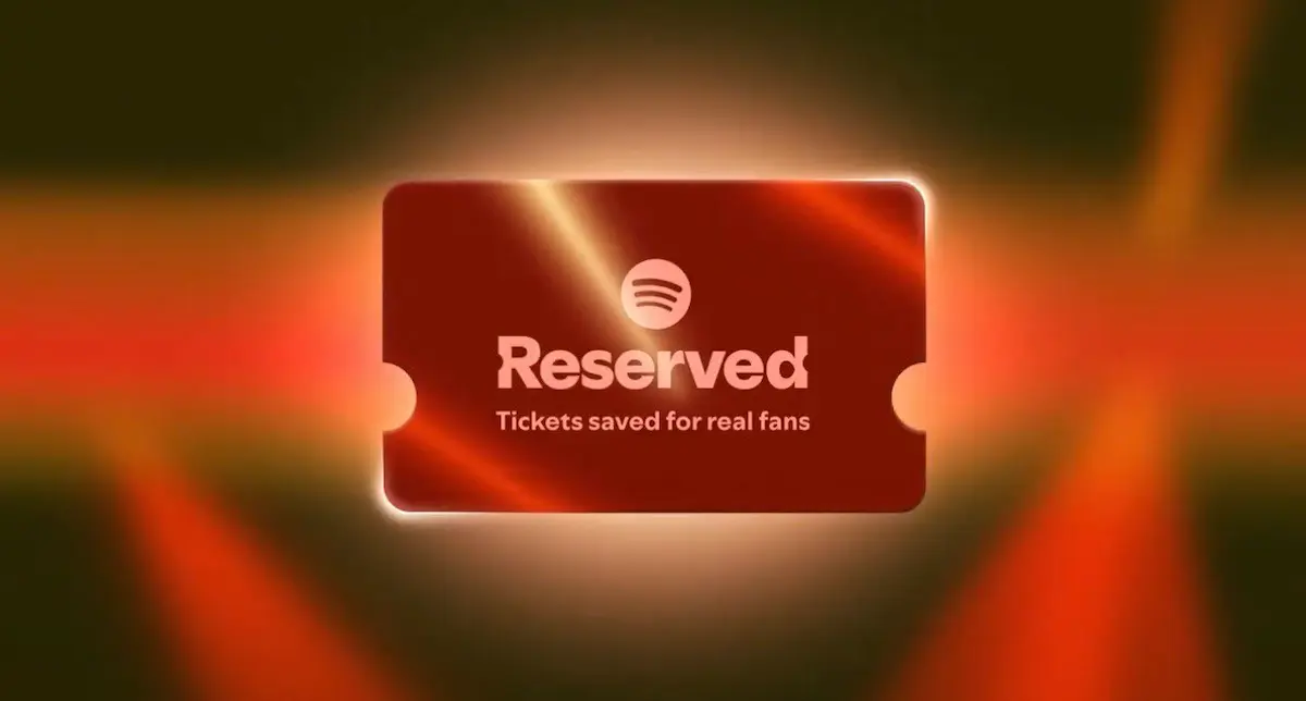 Spotify apartará boletos de conciertos a fans reales para combatir revendedores