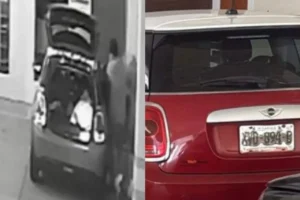 Cámaras del C5 captaron recorrido del vehículo donde trasladaron el cuerpo de Blanca Adriana
