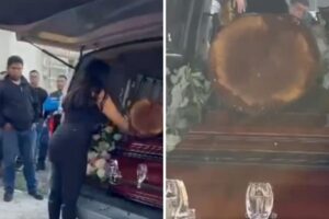 Velorio de Blanca Adriana: familiares y amigos la despiden con flores