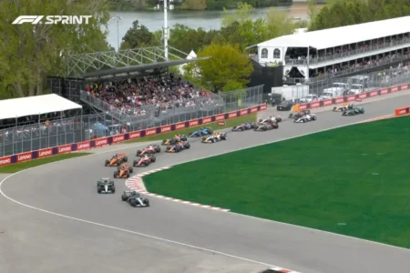 Checo Pérez en la carrera Sprint de Canadá termina en 11