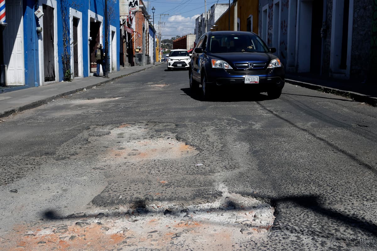 Terminaremos con la Puebla de los baches