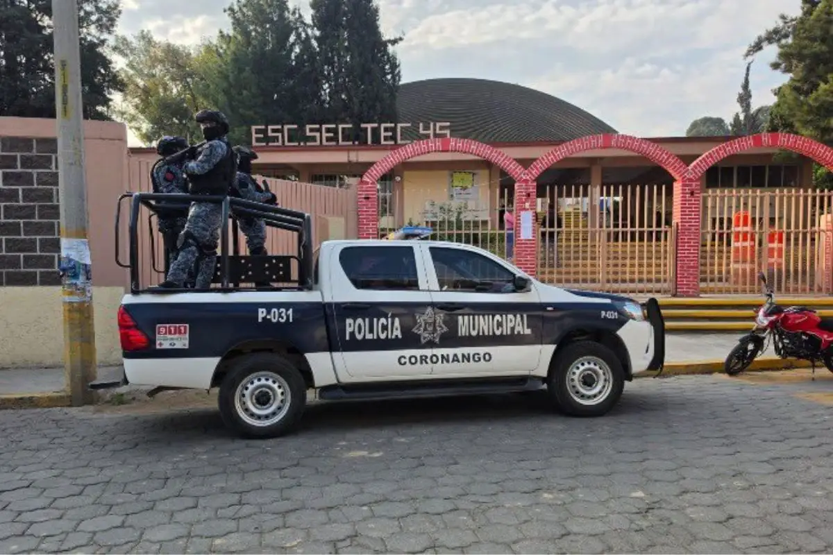 Evacúan escuela por amenazas contra docentes en Coronango