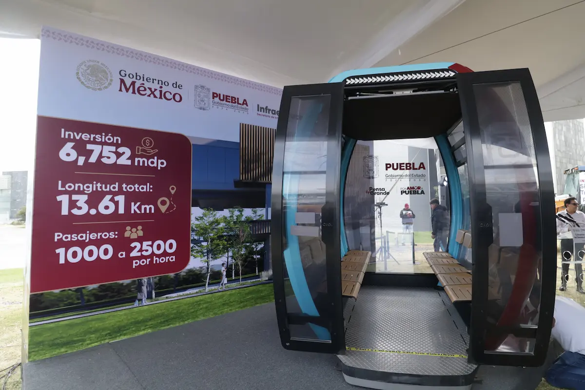 Más de 40 mil trabajadores beneficiados con el Sistema de Transporte por Cable de Puebla 4 Más de 40 mil trabajadores beneficiados con el Sistema de Transporte por Cable de Puebla