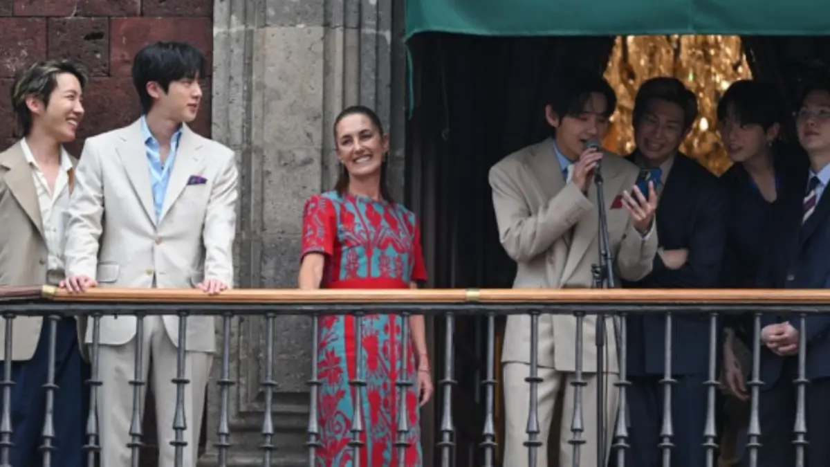 Publicarán detrás de cámaras de la visita de BTS al Palacio Nacional