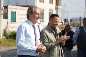 Arranca Pepe Chedraui trabajos de pavimentación en la Junta Auxiliar de San Jerónimo Caleras