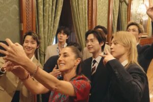 Lanzan video de la visita de BTS a Palacio Nacional